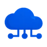 Blue VPN feature icon for split tunneling