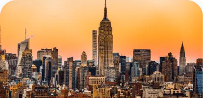 New York skyline for the New York USA VPN location